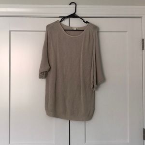 H&M Basic Tan Sweater
